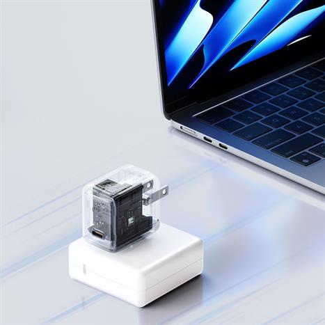 Sạc nhanh Type-C PD 45W Aukey PA-C2 Màu Xám