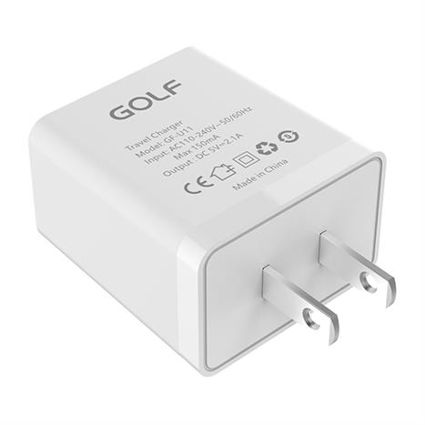 Sạc USB-A 10.5W GOLF GF-U11 Màu Trắng