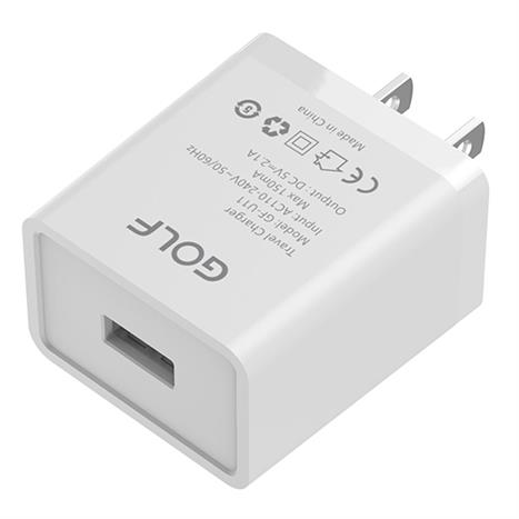 Sạc USB-A 10.5W GOLF GF-U11 Màu Trắng