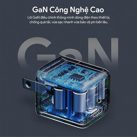 Sạc nhanh Type-C PD 20W Dekey Power Pioneer A2366 - Trắng Màu Trắng