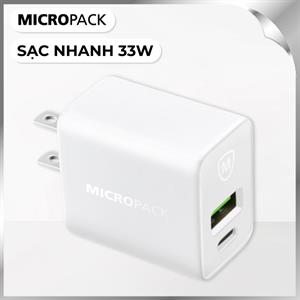 Sạc nhanh 2 cổng MicroPack Power Server 33MWC-233PD