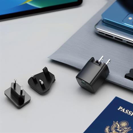 Sạc nhanh Type-C PD GaN 35W MicroPack Power Server 35 MWC135 - Đen Màu Đen