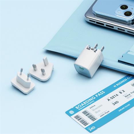 Sạc nhanh Type-C PD GaN 35W MicroPack Power Server 35 MWC135 - Xanh dương Màu Xanh Dương