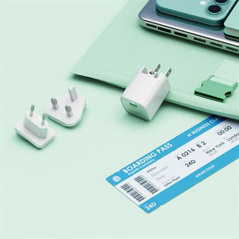 Sạc nhanh Type-C PD GaN 35W MicroPack Power Server 35 MWC-135 - Xanh lá Màu Xanh lá