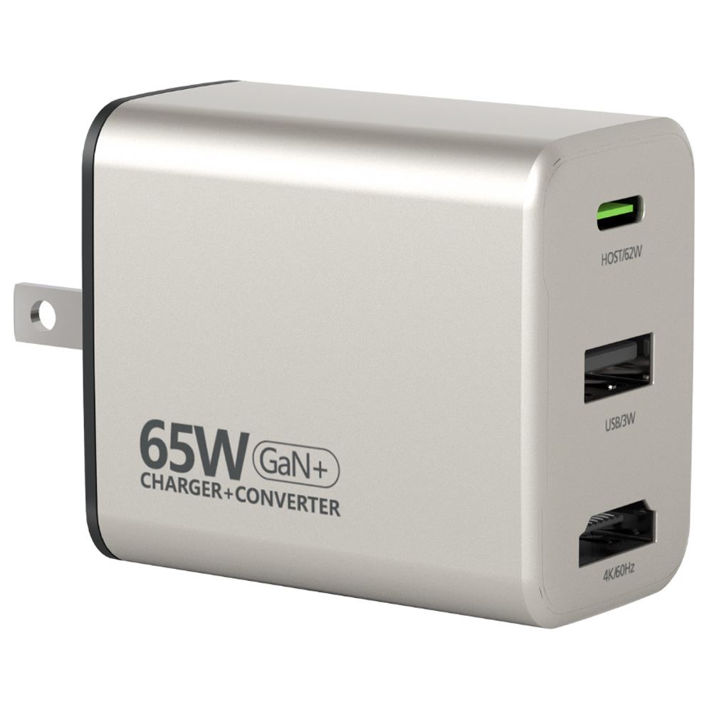 Sạc nhanh 2 cổng USB Type-C GaN 65W MicroPack MWC-265H - Thiết kế củ sạc