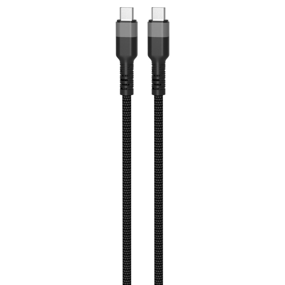 Sạc nhanh 2 cổng USB Type-C GaN 65W MicroPack MWC-265H - Cáp USB-C đi kèm