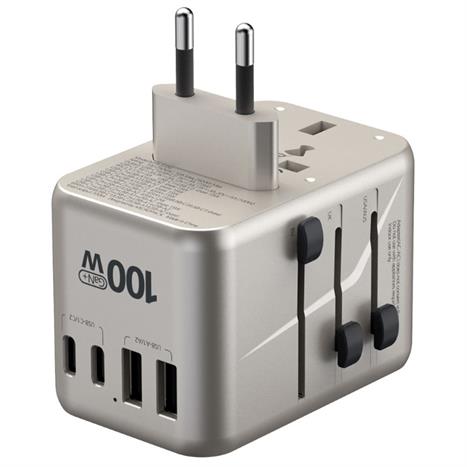 Sạc nhanh du lịch USB Type-C PD 100W MicroPack MTA-5100 Màu Vàng đồng