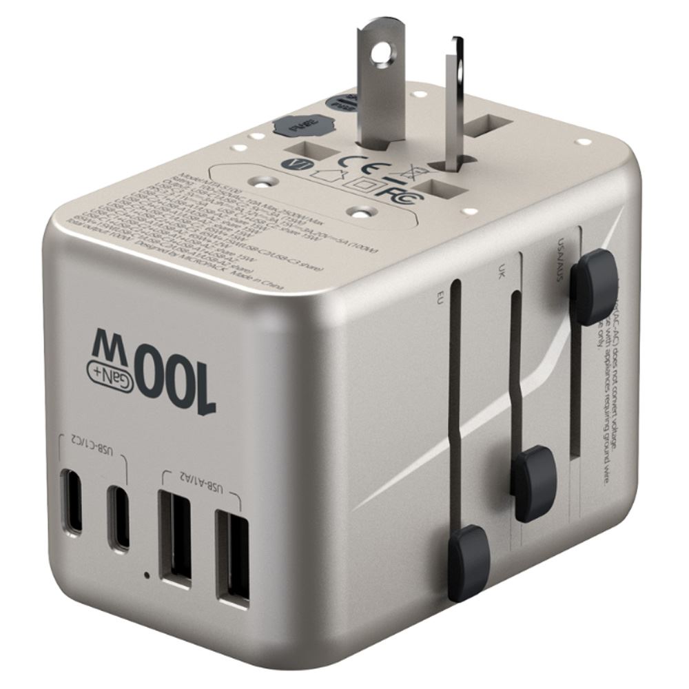 Sạc nhanh du lịch USB Type-C PD 100W MicroPack MTA-5100 - 3