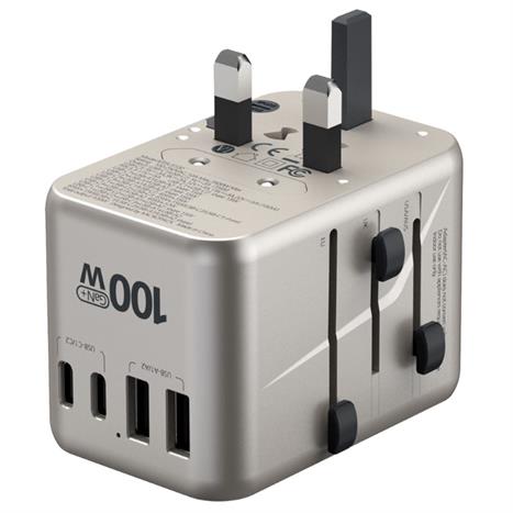 Sạc nhanh du lịch USB Type-C PD 100W MicroPack MTA-5100 Màu Vàng đồng