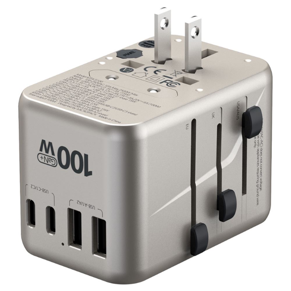 Sạc nhanh du lịch USB Type-C PD 100W MicroPack MTA-5100 - 5