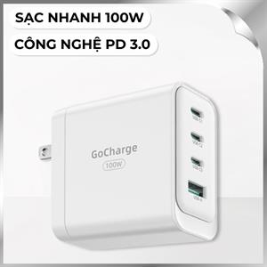 Sạc nhanh 4 cổng Type-C PD 100W Innostyle IC100-4WHT-US