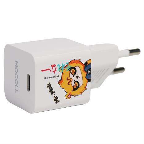 Sạc nhanh Type C PD QC 3.0 20W MOCOLL MOC2461 Màu Trắng