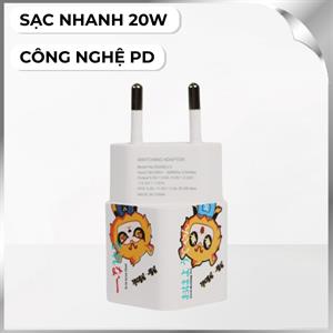 Sạc nhanh Type C PD QC 3.0 20W MOCOLL MOC2461