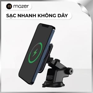 Đế sạc không dây 15W Mazer M-NAW-006A-BK