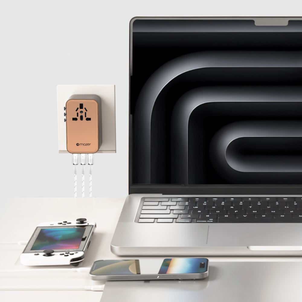 Sạc nhanh du lịch USB Type-C PD QC 4+ GaN 160W Mazer M-IFTravel1160PD-DT - 6