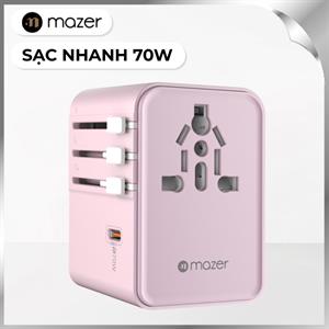 Sạc nhanh 70W Mazer M-IFTravel170PD-PK