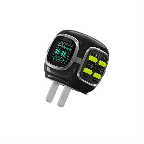 Sạc nhanh Type C QC4.0 GaN 35W Divoom Dipow-35 Black Màu Đen