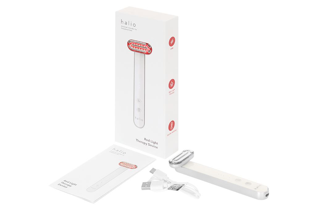 Máy ánh sáng đỏ tăng sinh Collagen Halio 3 in 1 Màu Trắng