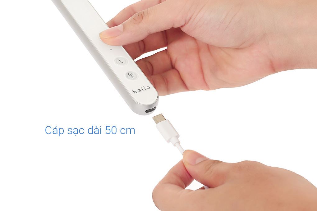 Máy ánh sáng đỏ tăng sinh Collagen Halio 3 in 1 Màu Trắng