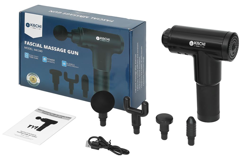 Súng massage cầm tay Kachi MK-340 - 13
