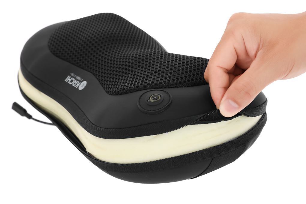 Gối massage đa năng Kachi MK343 Màu Đen