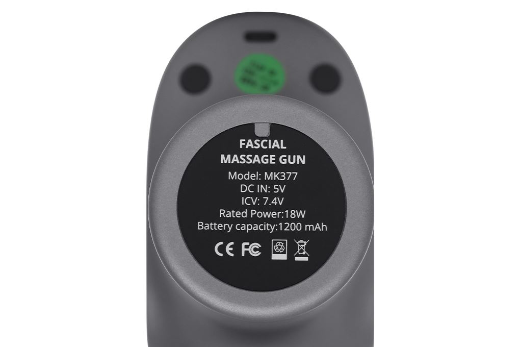 Súng massage cầm tay Kachi MK377 Màu Xám
