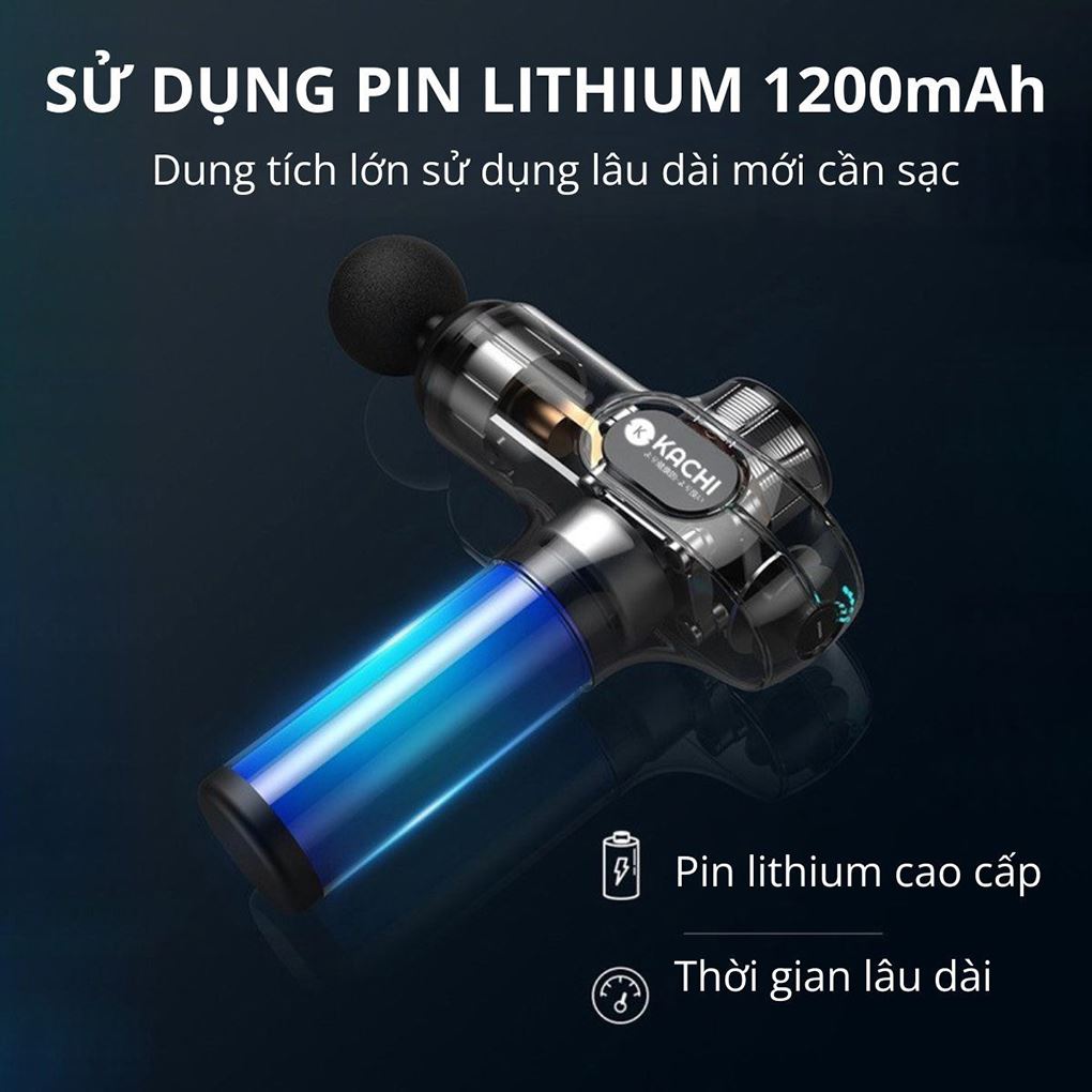 Súng massage Kachi MK377