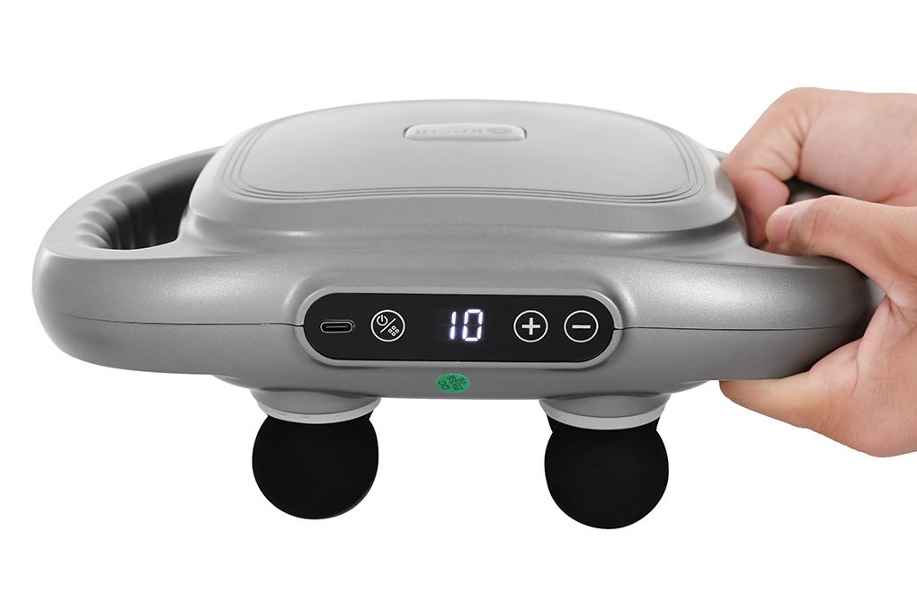 Máy massage 6 đầu Kachi MK390 Màu Đen - Xám