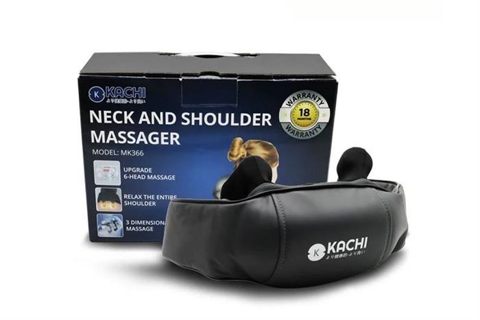 Máy massage cổ vai gáy Kachi MK366 Màu Xám