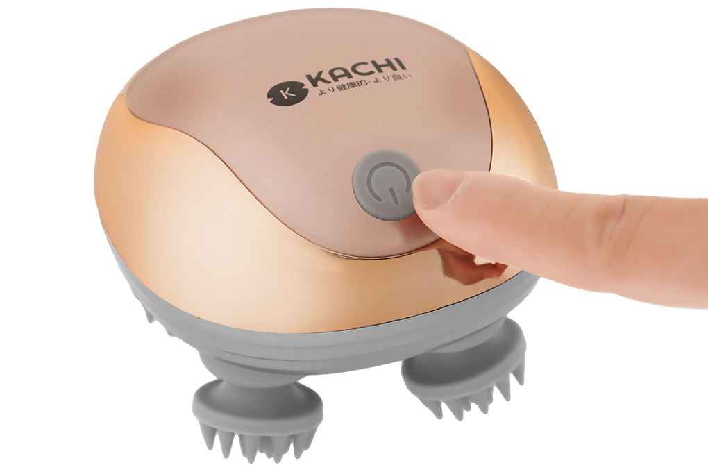 Máy massage đầu Kachi MK399 Màu Vàng đồng