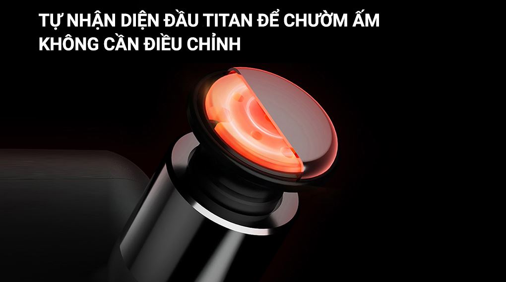 Máy massage cầm tay Philips PPM7303 - Chức năng chườm ấm
