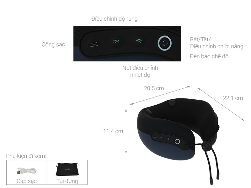 Máy massage cổ Philips PPM3306