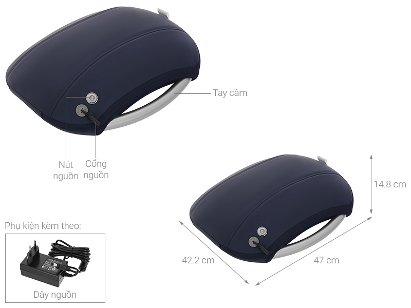 Máy massage lưng Philips PPM4501