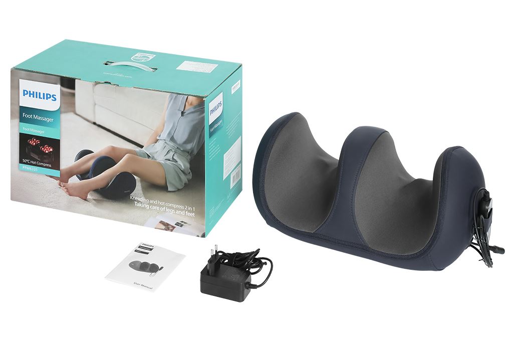 Máy massage chân Philips PPM6331 Màu Xanh Đậm