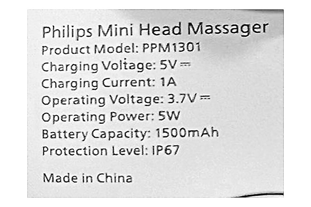 Máy massage đầu mini Philips PPM1301 - 4