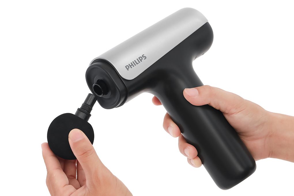 Súng massage cầm tay Philips PPM7325 Màu Đen - Xám