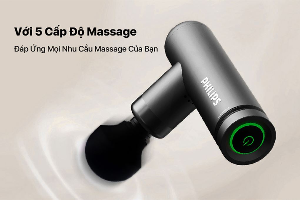 Máy massage cầm tay Philips PPM7308 - 5 cấp độ