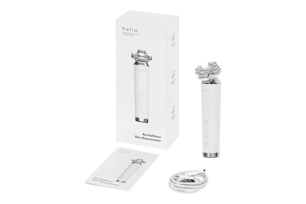 Máy massage mặt nâng cơ và trẻ hóa da kết hợp ánh sáng sinh học Halio - 12