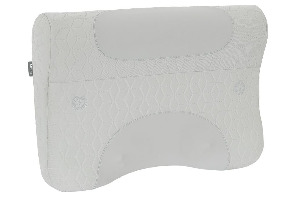 Gối massage cổ vai gáy Philips PPM3504 Màu Trắng - Kem