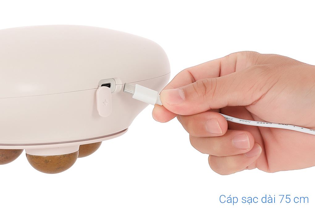 Máy massage đai bụng Philips PPM4371 Màu Hồng