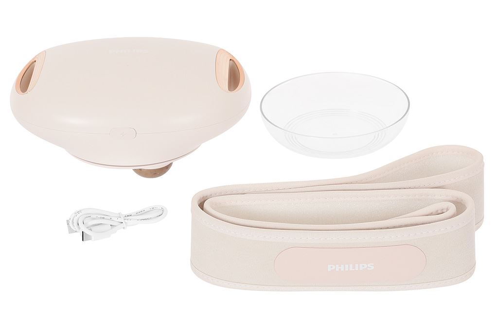Máy massage đai bụng Philips PPM4371 Màu Hồng