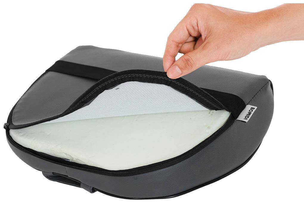 Gối massage hồng ngoại Bomidi MP1 Pro - Xám xanh Màu Xám xanh