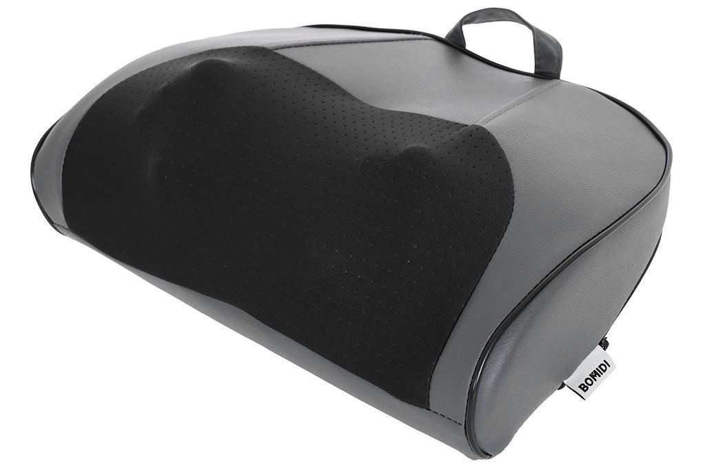 Gối massage hồng ngoại Bomidi MP1 Pro - Xám xanh Màu Xám xanh