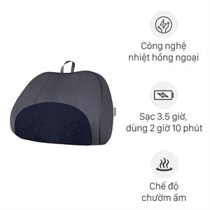 Gối massage hồng ngoại Bomidi MP1 Pro - Xám xanh
