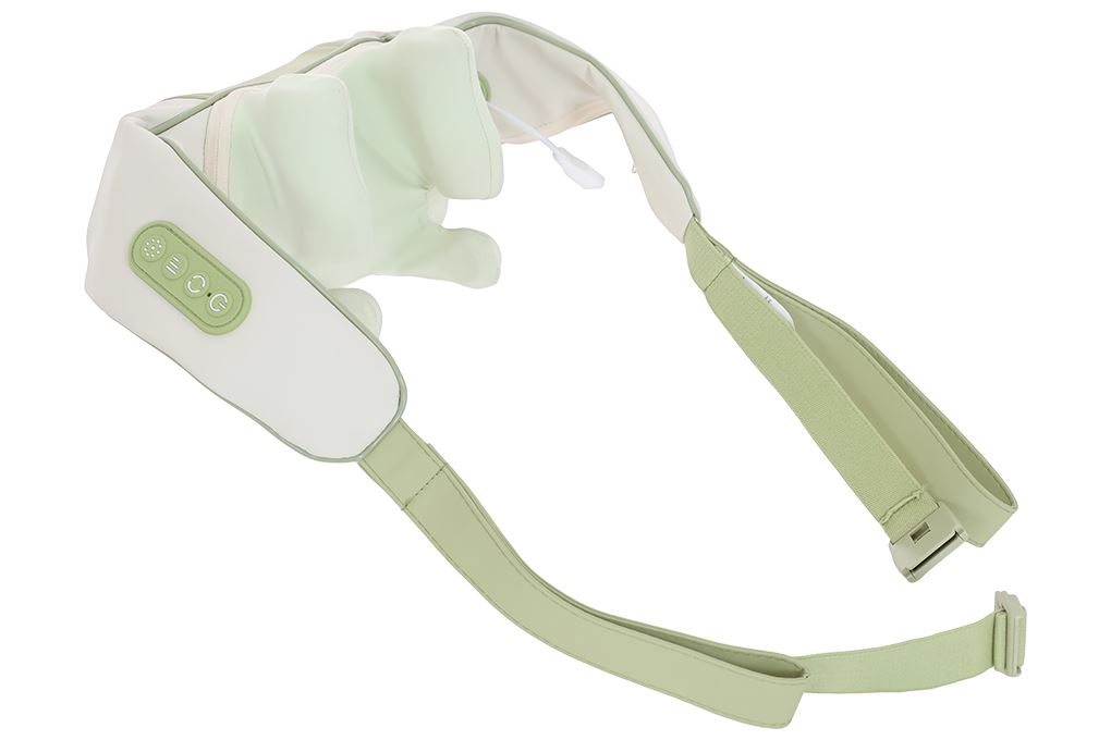 Máy massage cổ vai gáy Bomidi MP2 Lite Màu Trắng - Xanh