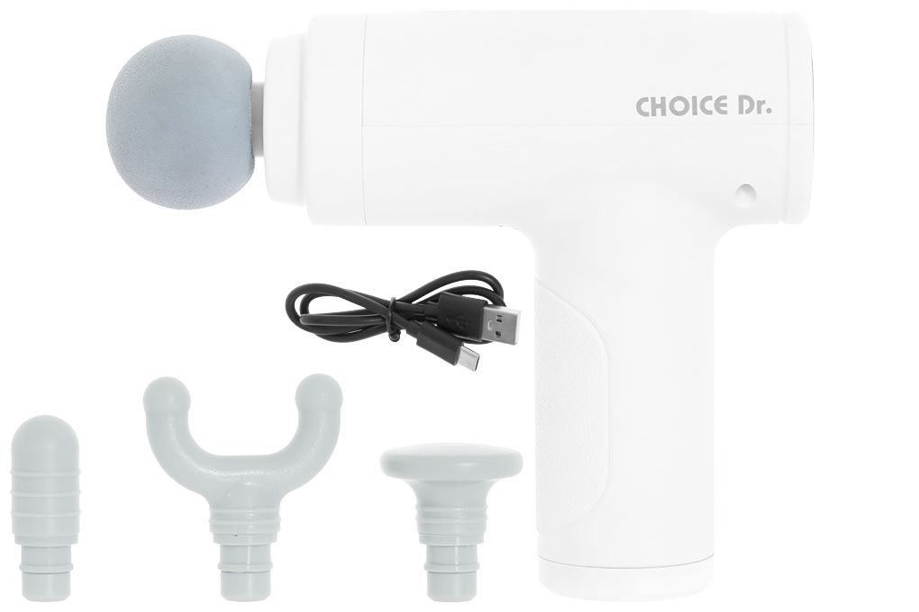 Súng massage Choice Dr DC-001 Màu Trắng