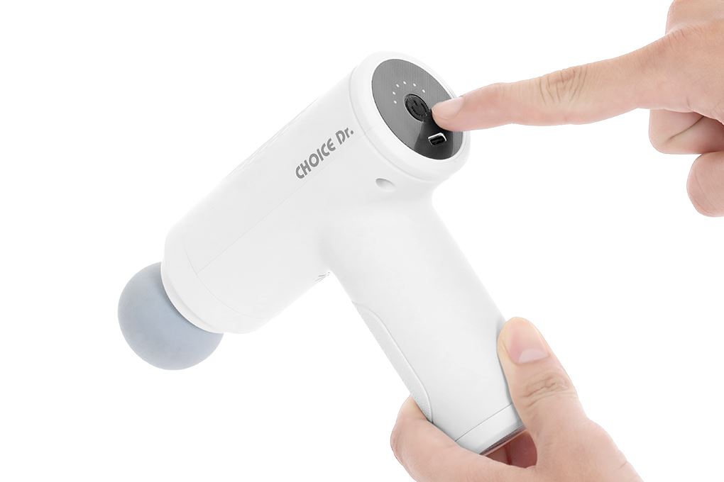 Súng massage Choice Dr DC-001 Màu Trắng