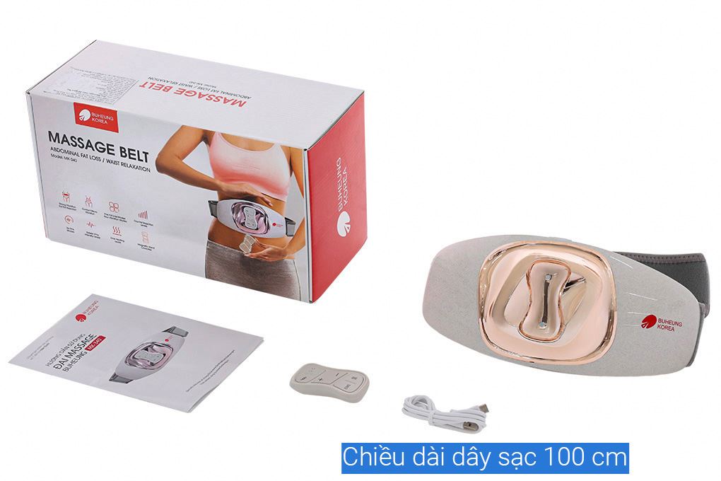 Máy massage đai bụng Buheung MK-340