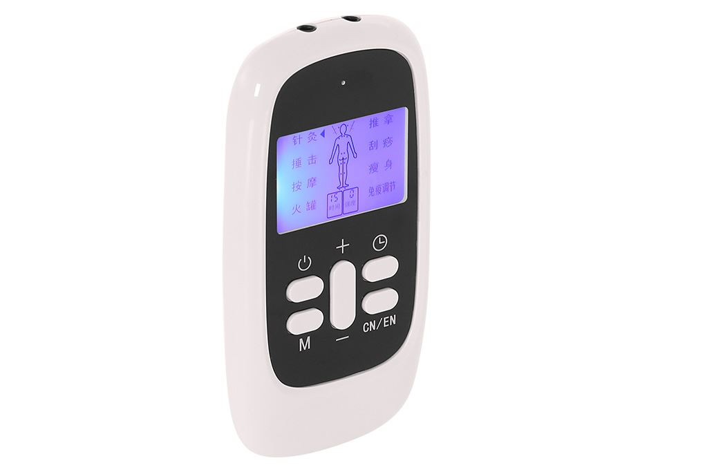 Máy massage xung điện 4 miếng dán Kachi MK46 Màu Trắng