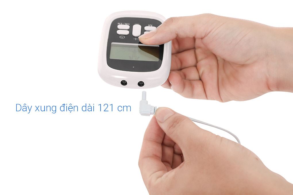 Máy massage xung điện 4 miếng dán Kachi MK46 Màu Trắng